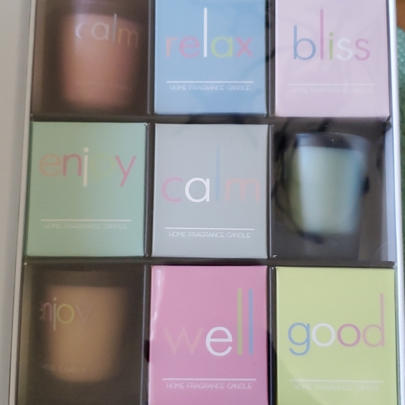NWOT Gift Set Home Fragrance 12 Candles - Picture 2 of 10